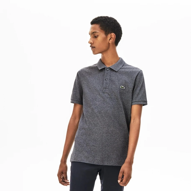 Polo Shirt Lacoste Men PH4012 Slim Fit Flamed Grey